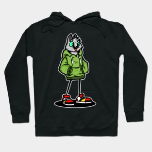 urban cat Hoodie